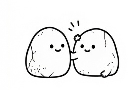 Two Timis sitting together