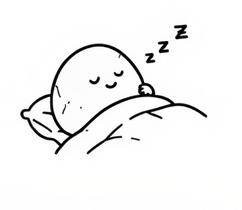 Timi asleep